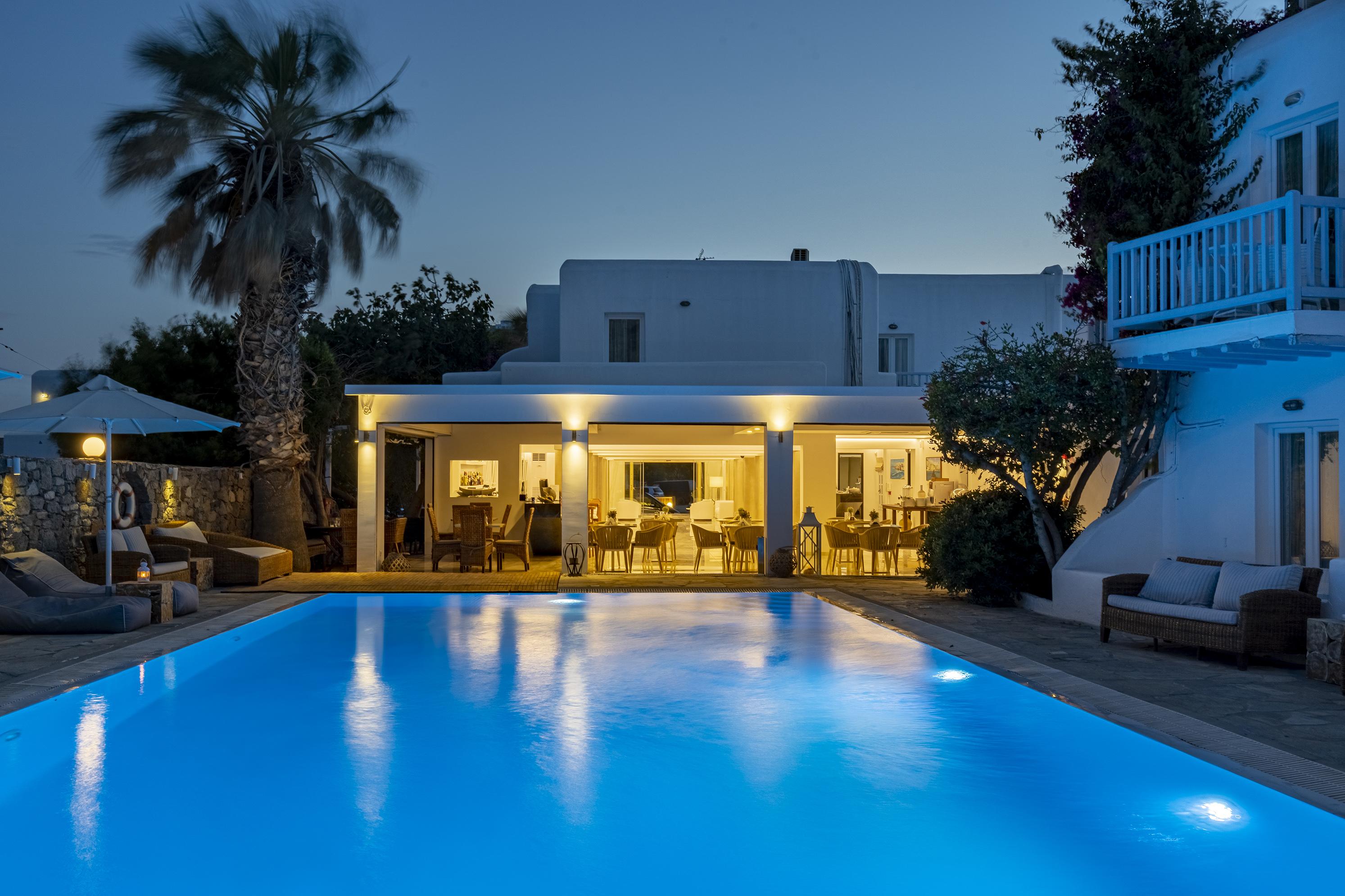 Dionysos Luxury Hotel Mykonos Ornos  Exteriör bild