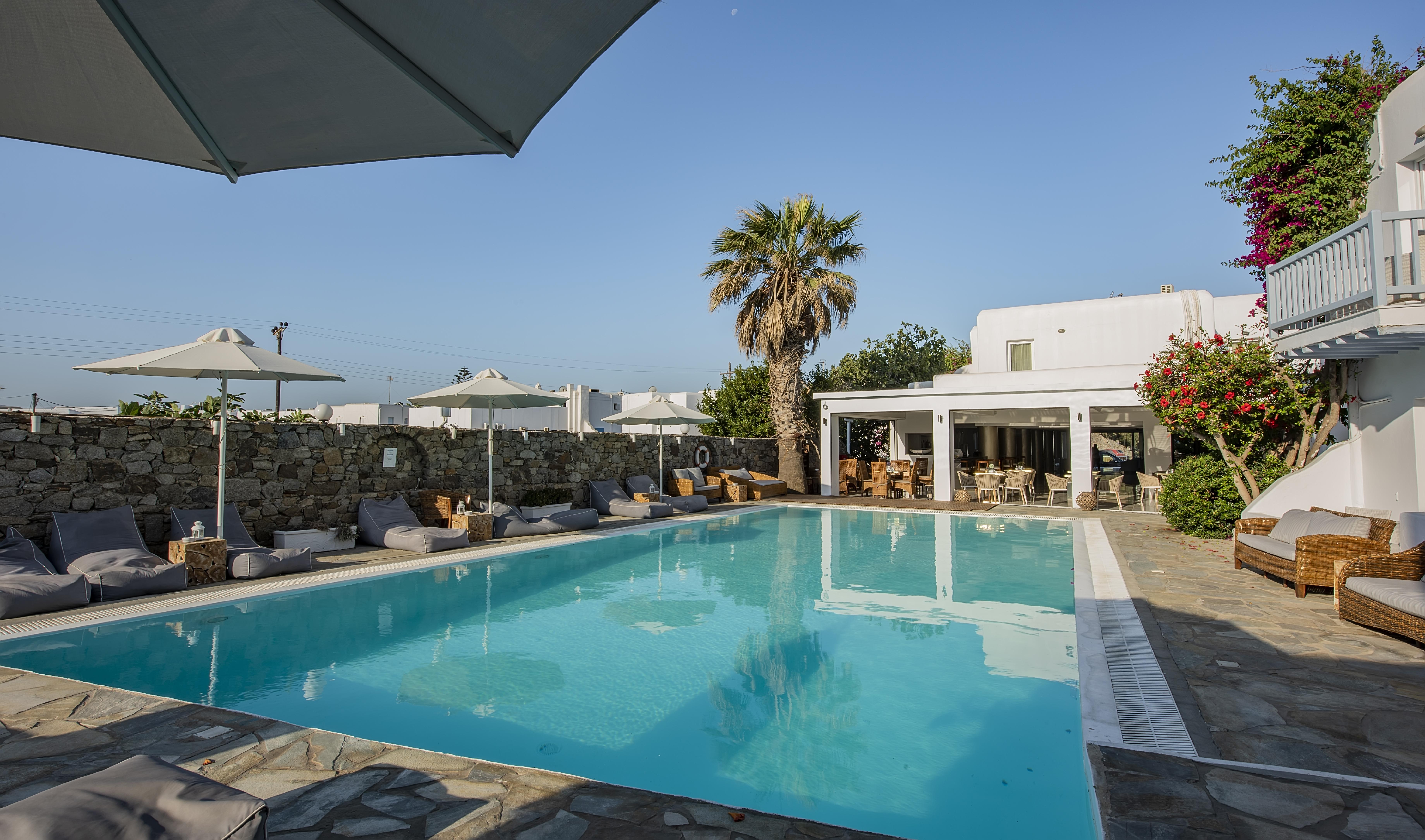Dionysos Luxury Hotel Mykonos Ornos  Exteriör bild
